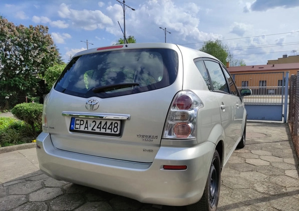 Toyota Corolla Verso cena 12000 przebieg: 280000, rok produkcji 2009 z Łódź małe 29